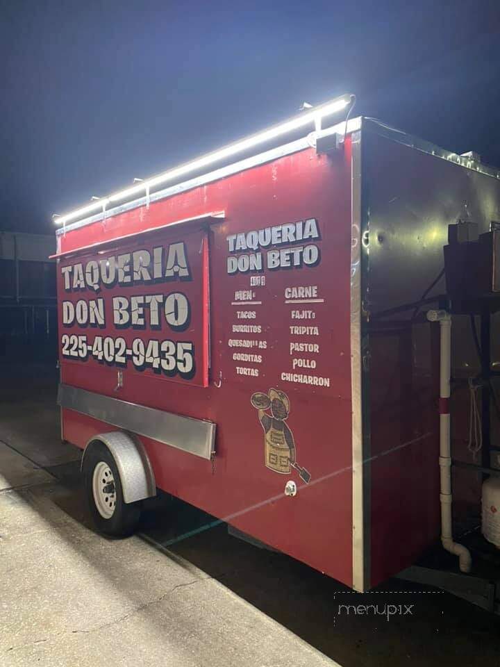Taqueria Don Beto - Prairieville, LA menu_pic
