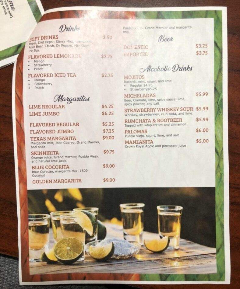 Los Amigos - Beardstown, IL menu_pic