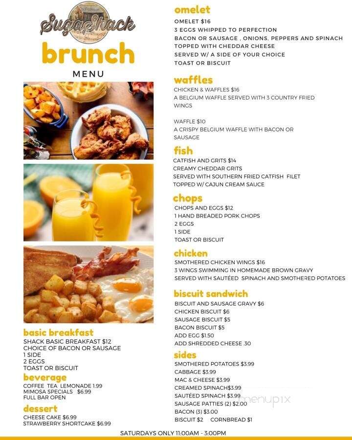 Suga Shack - Memphis, TN menu_pic