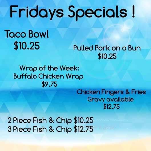 Tilli-Beans Bakery & Coffee Shop - Wolseley, SK menu_pic