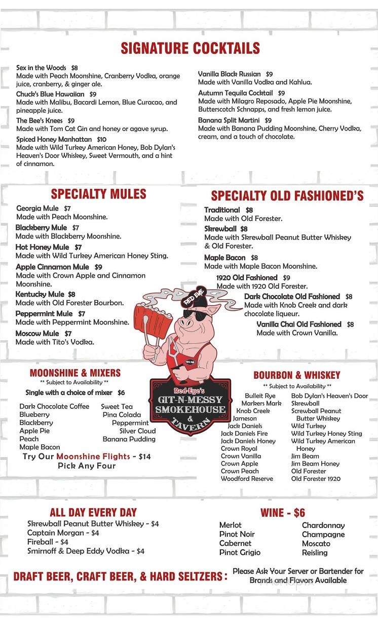 Red-Eye's Git N Messy Smokehouse & Tavern - Winter Springs, FL