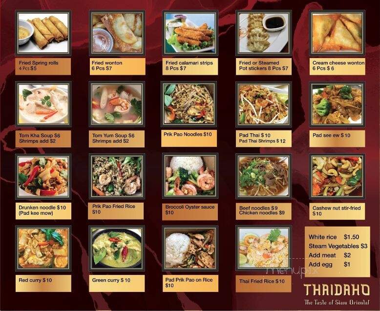Thaidaho Thai Food Truck - Idaho Falls, ID