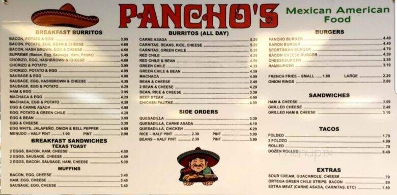 Pancho's - Yuma, AZ