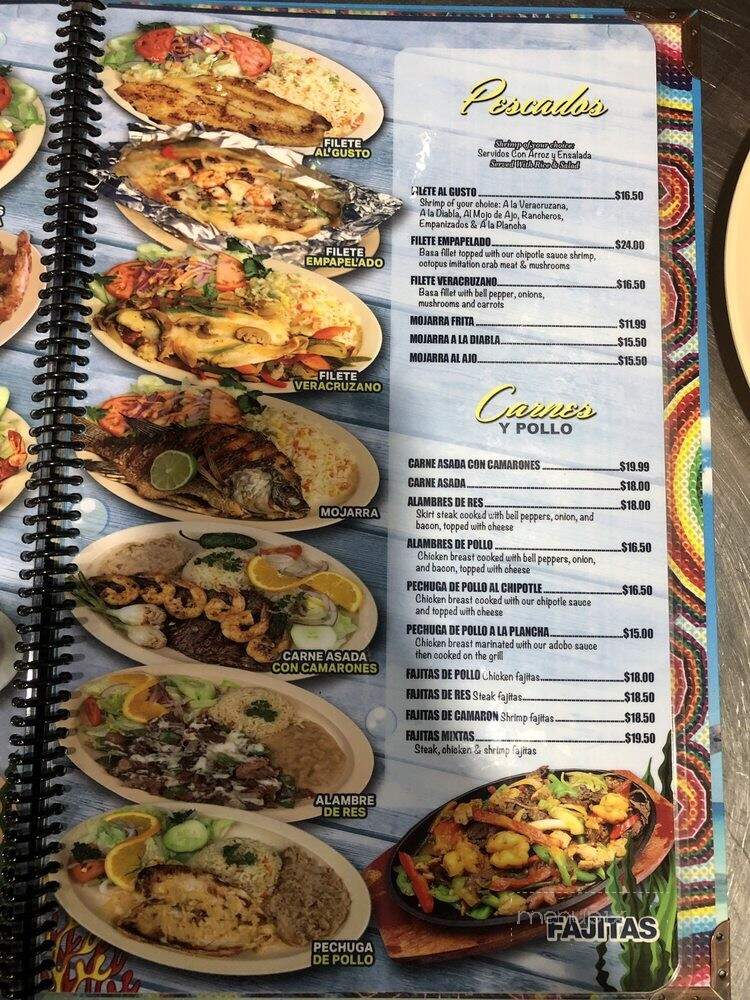Mariscos Las Islas Marias - Mira Loma, CA menu_pic