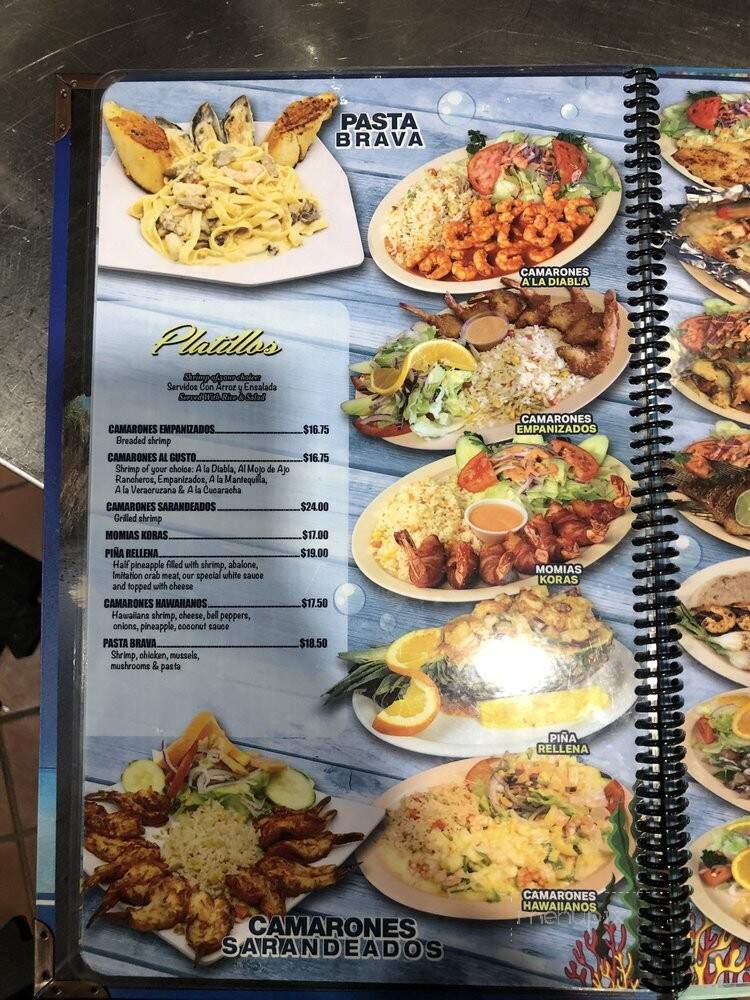 Mariscos Las Islas Marias - Mira Loma, CA menu_pic
