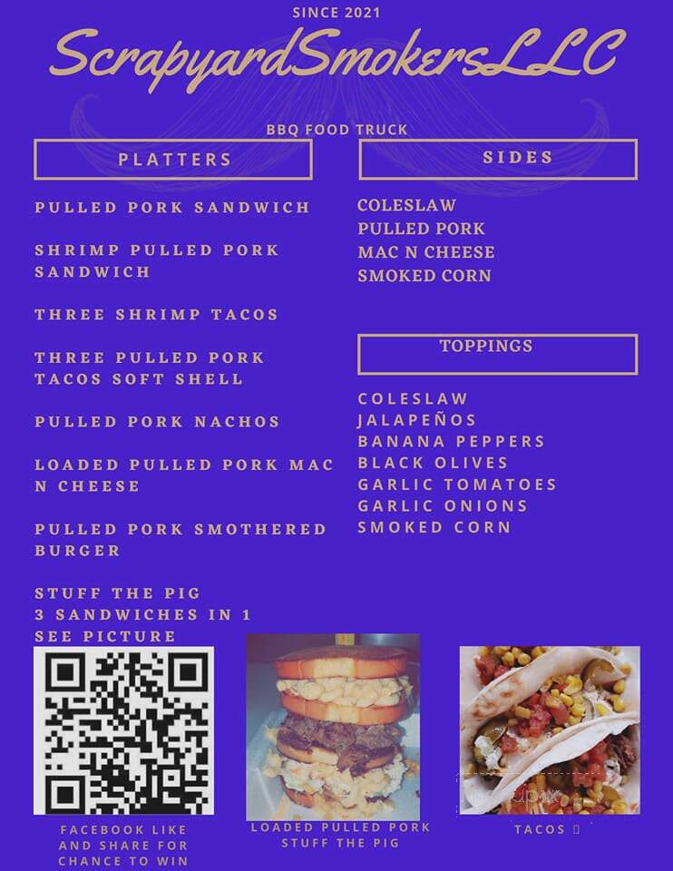 Escapades - Green Bay, WI menu_pic