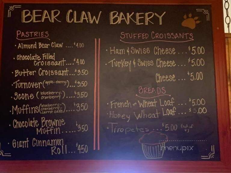Bear Claw Bakery - Frazier Park, CA