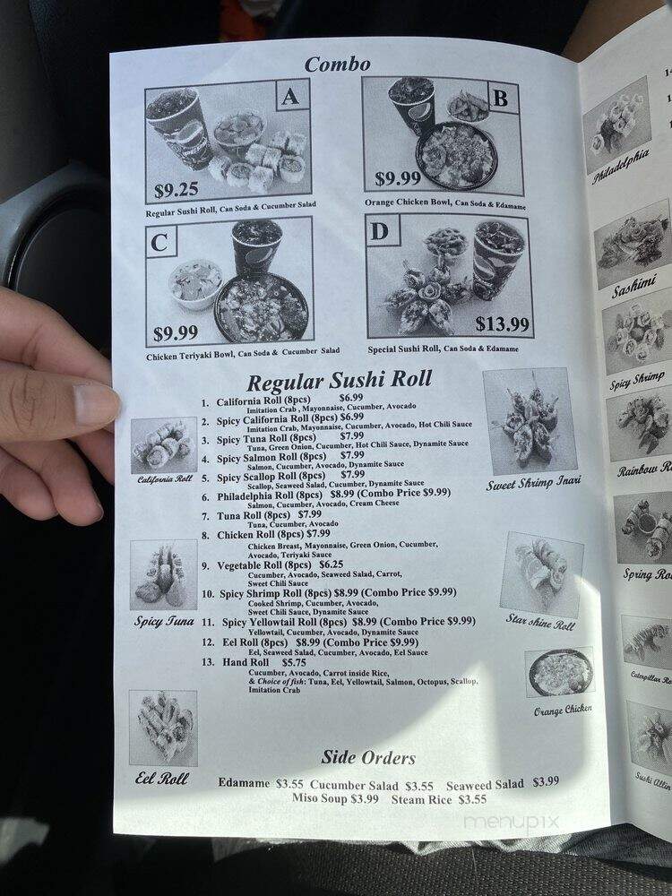 Fleurichi Express Sushi - Fresno, CA menu_pic