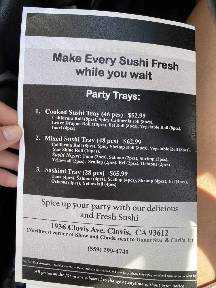 Fleurichi Express Sushi - Fresno, CA