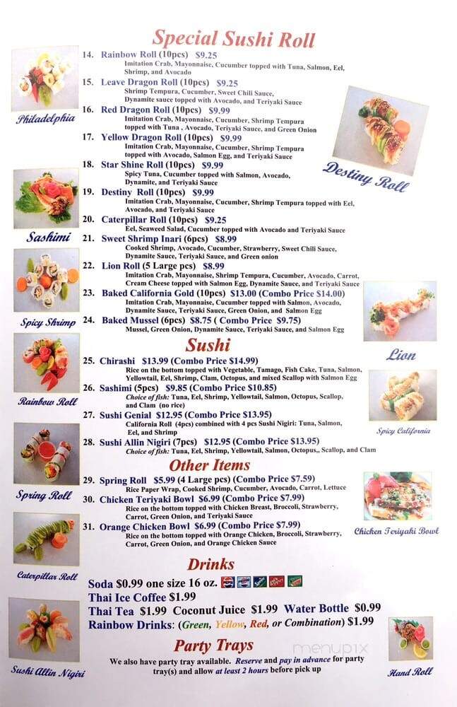 Fleurichi Express Sushi - Fresno, CA