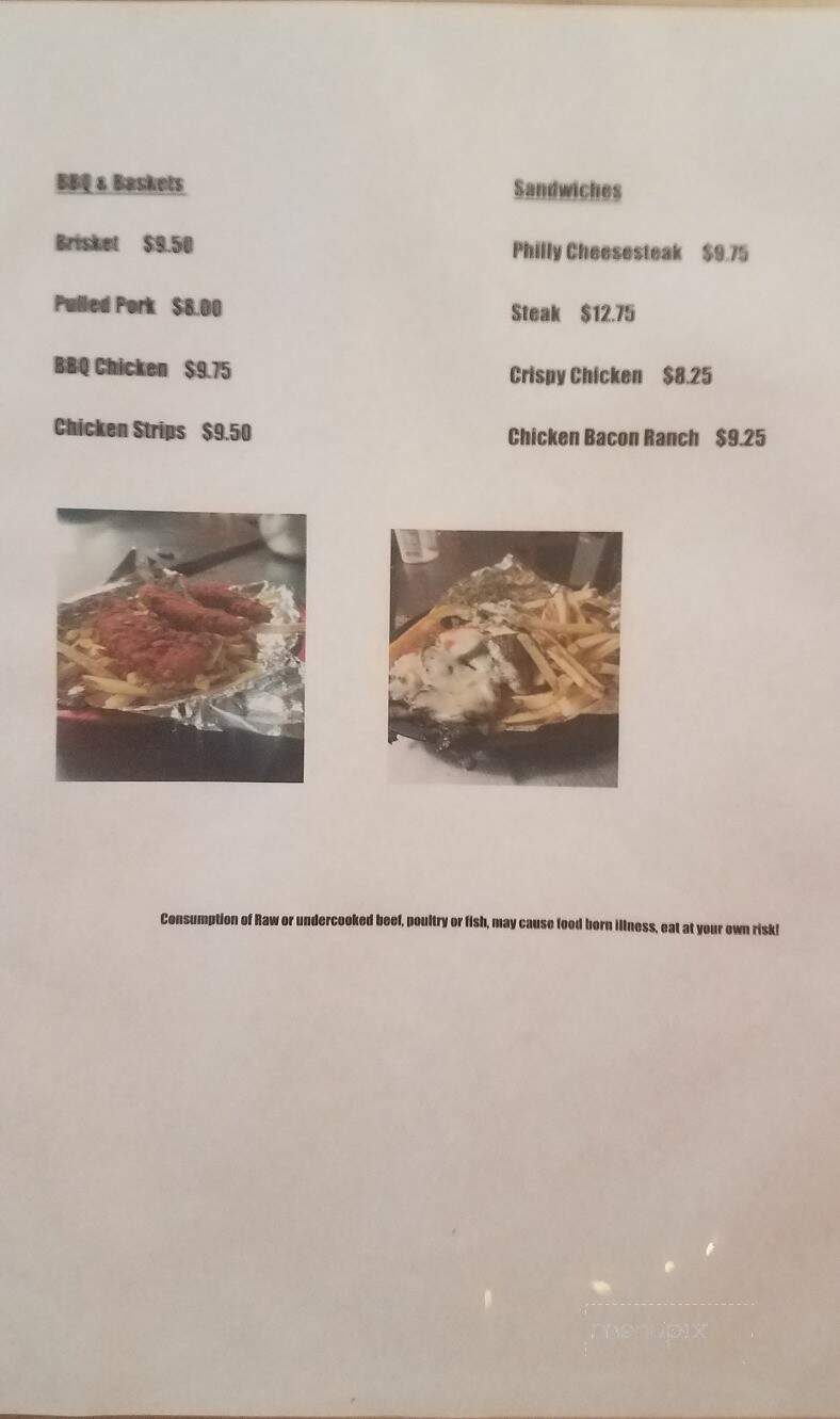 Montana Club - Shelby, MT menu_pic