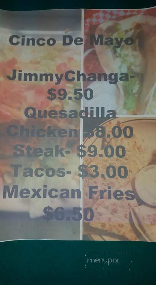 Montana Club - Shelby, MT menu_pic