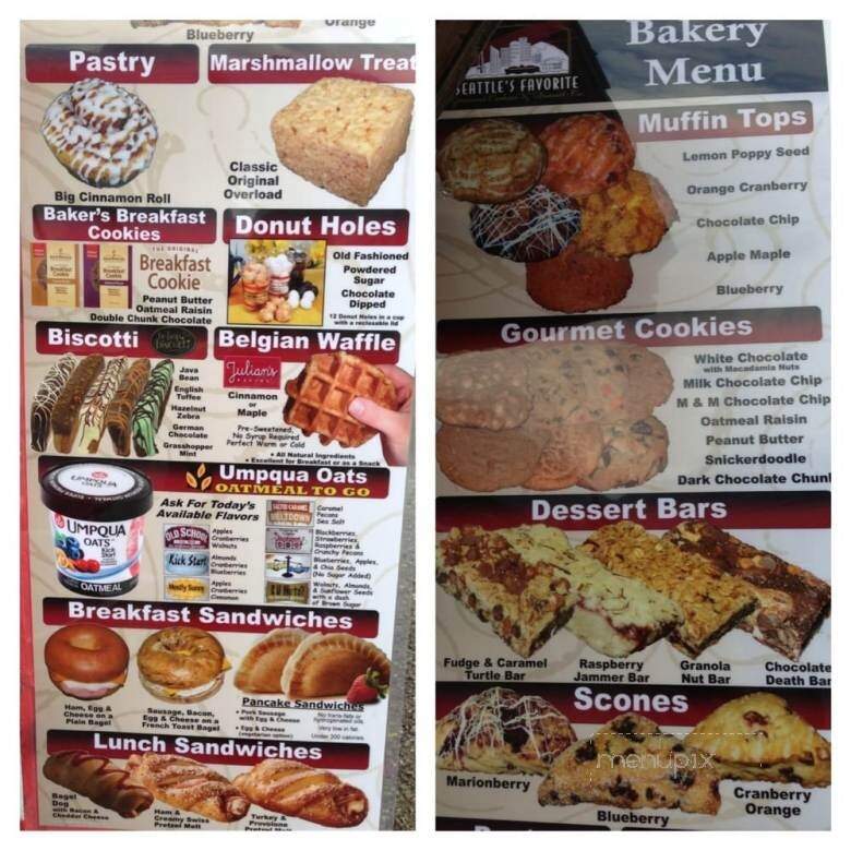 Let's Go Espresso - Gold Bar, WA menu_pic