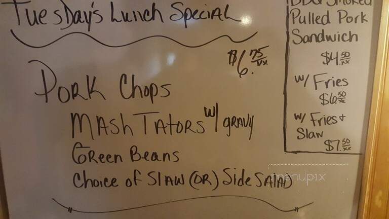 Penny's Cafe - Iuka, IL menu_pic