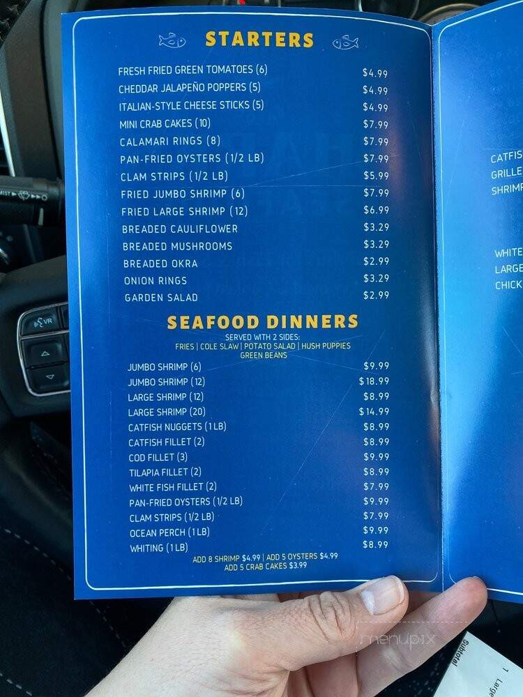 Sharks Fish & Chicken - Louisville, KY menu_pic