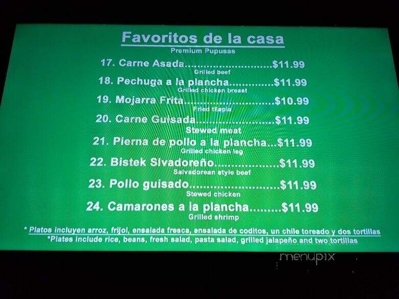 El Pueblo Market - Rogers, AR menu_pic