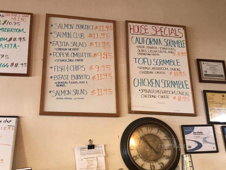 Lundy's Home Cooking - San Rafael, CA menu_pic