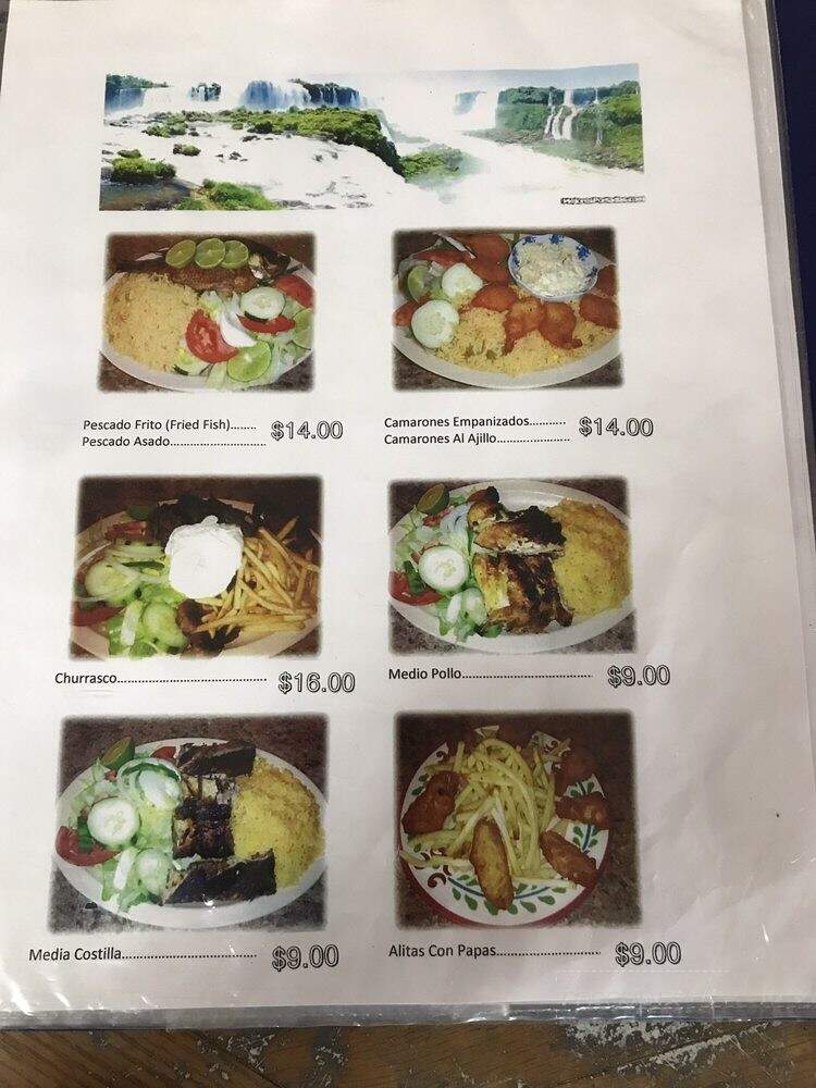 La Cascada - Nanuet, NY menu_pic