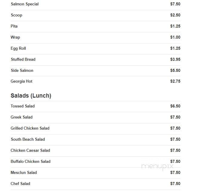 Cafe on Temple - New Haven, CT menu_pic