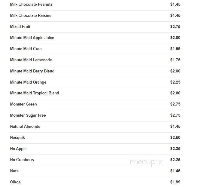 Cafe on Temple - New Haven, CT menu_pic