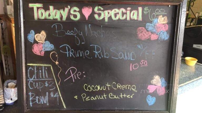 Tasty Treats - Wheatland, WY menu_pic