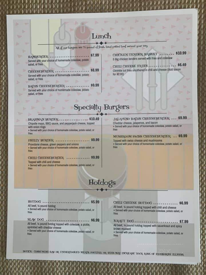 Big Tasty's - Okeechobee, FL menu_pic