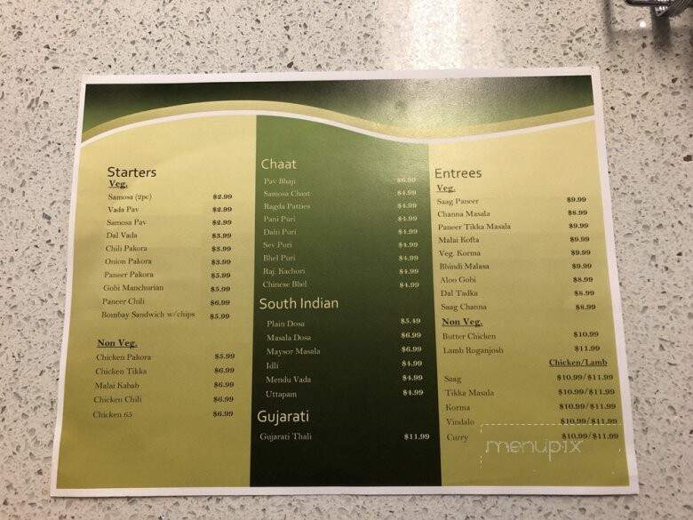 Bombay Delight - Sugar Land, TX menu_pic