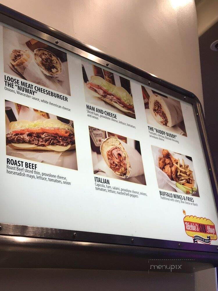 Richie's Sub Shop - Las Vegas, NV menu_pic