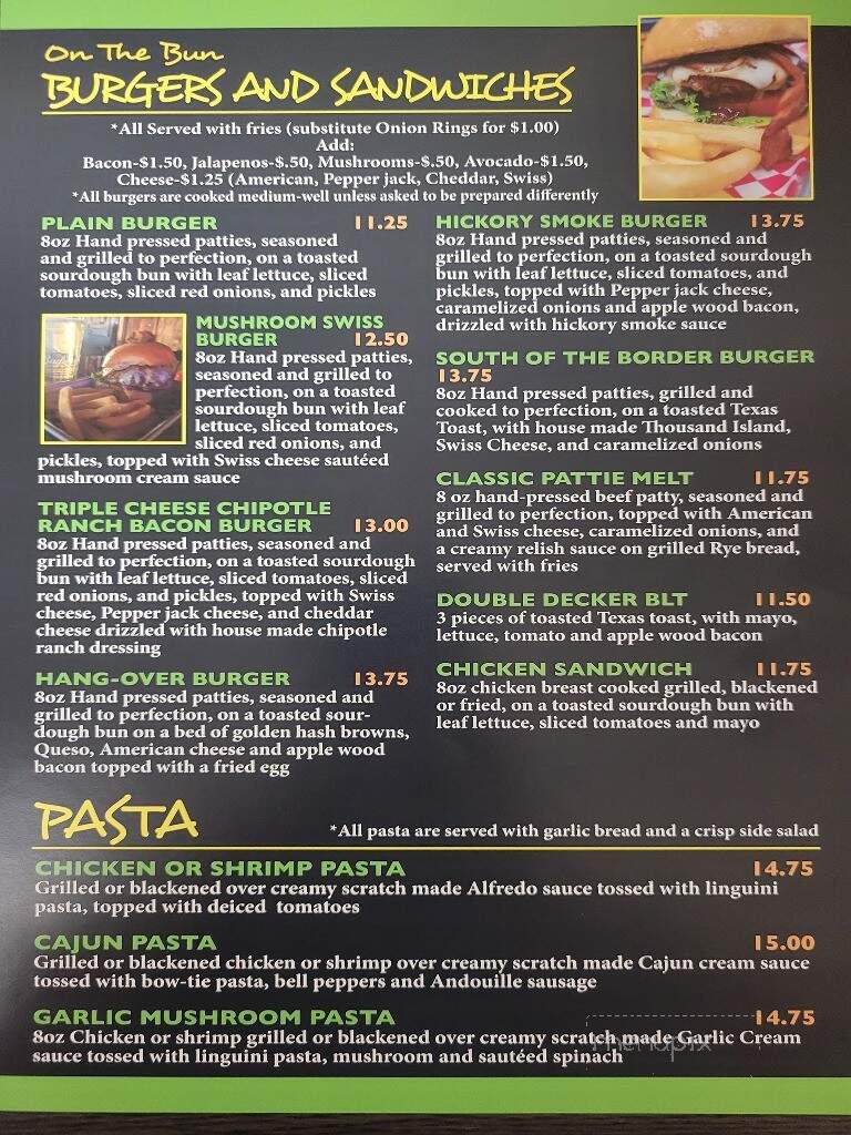6 Klicks Cafe - Helotes, TX menu_pic