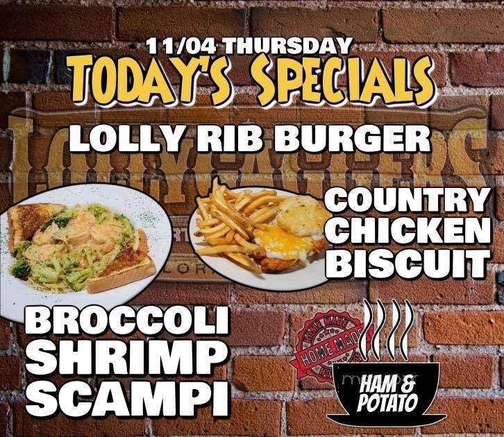 Lollygaggers Sports Pub & Grill - Floral City, FL menu_pic