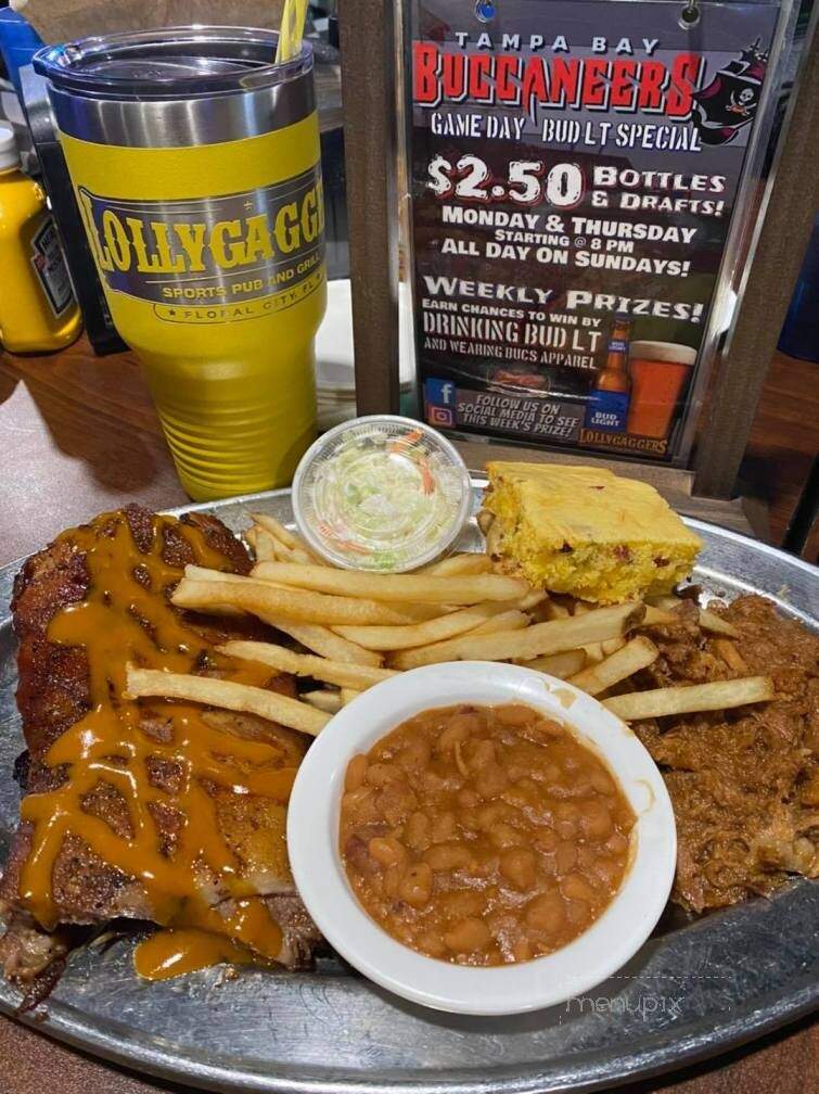 Lollygaggers Sports Pub & Grill - Floral City, FL menu_pic