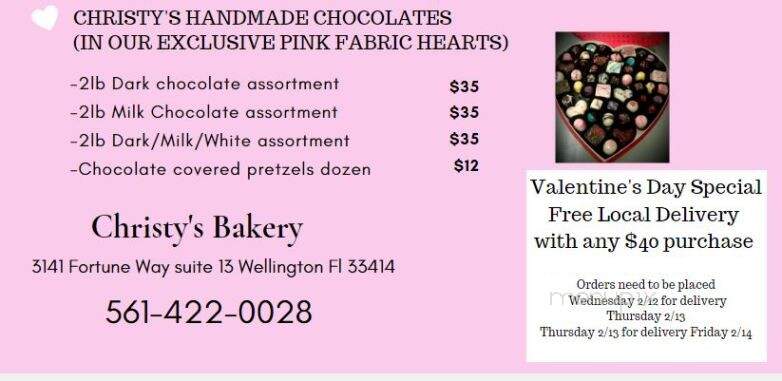 Christy's NY Cheesecake Bakery - Wellington, FL menu_pic