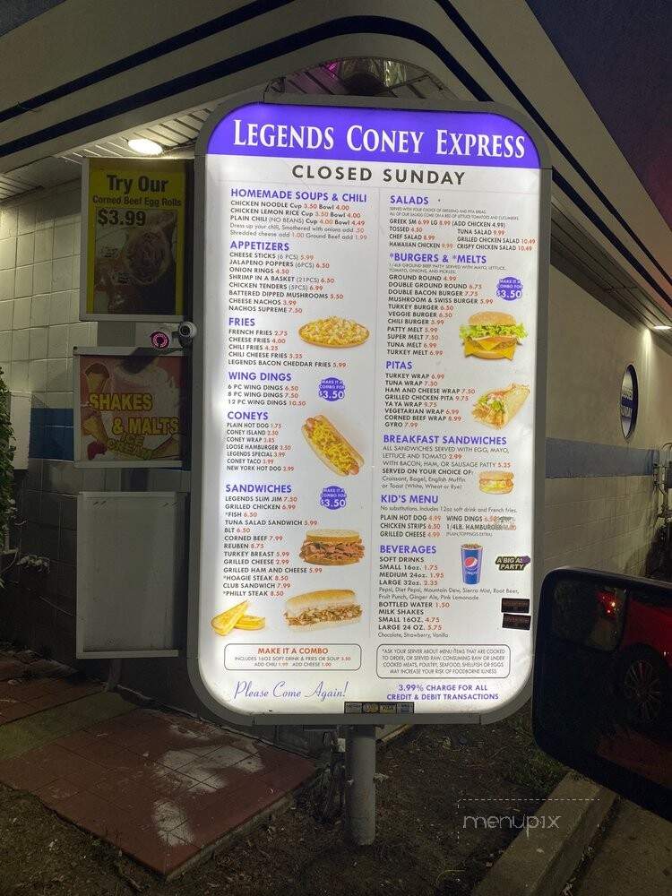 Legend's Coney Express - Eastpointe, MI