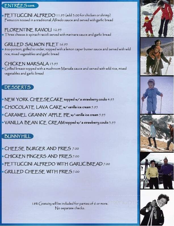 Rhoda's Restaurant - Taos Ski Valley, NM menu_pic