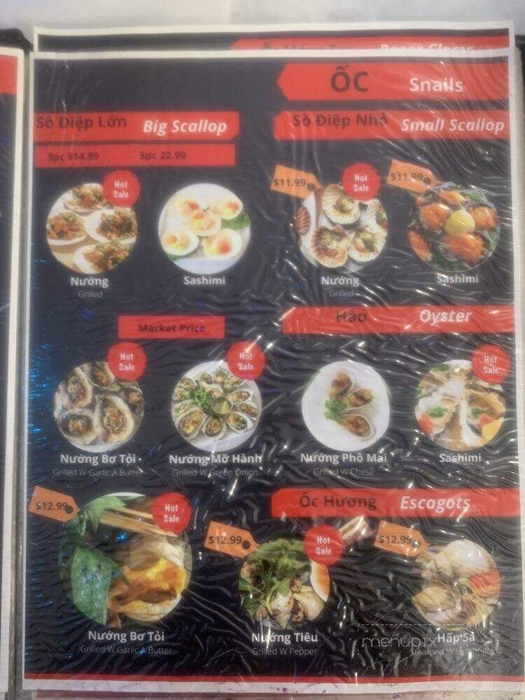 Tram Chim - San Diego, CA menu_pic