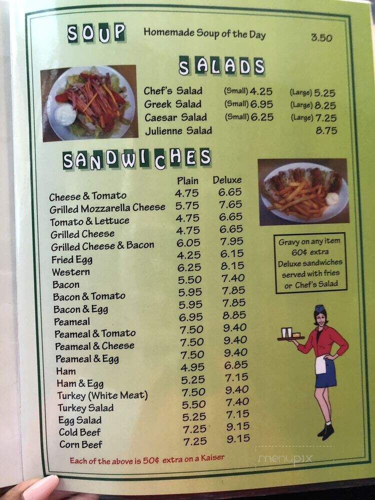 Ted's Restaurant - Toronto, ON menu_pic