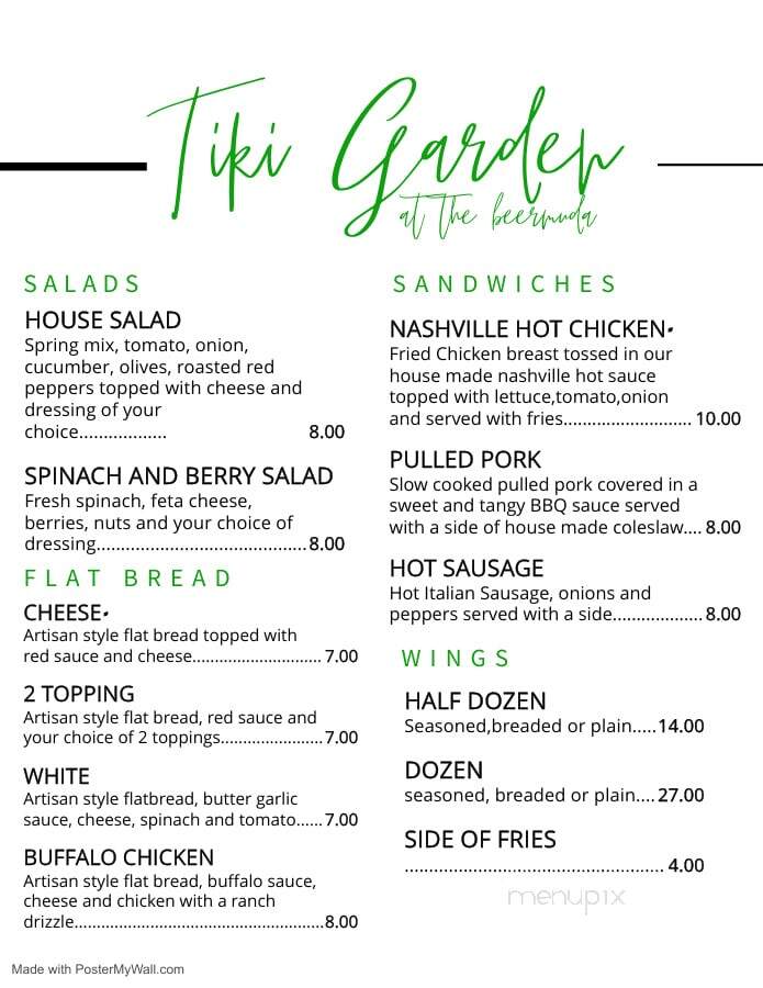 Beermuda - New Kensington, PA menu_pic