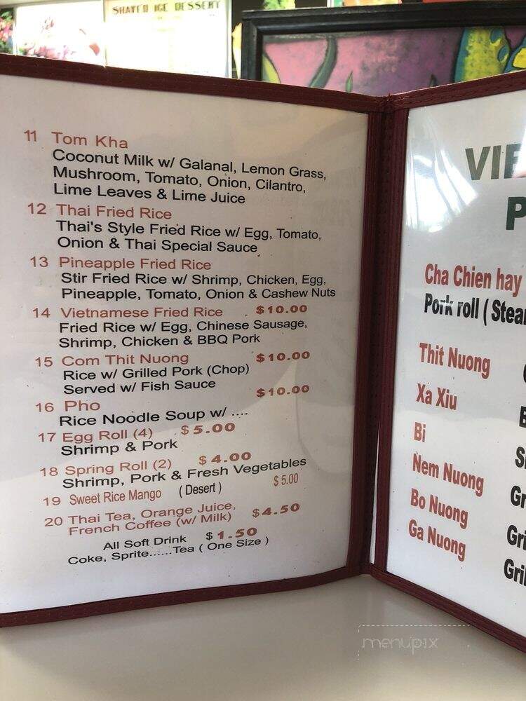 Kim Long 2 Restaurant - Ocean Springs, MS menu_pic
