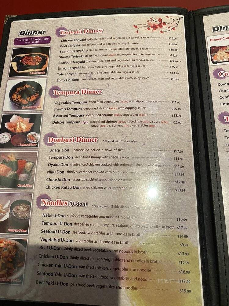 Yuki Japanese & Korean Restaurant - Toronto, ON menu_pic