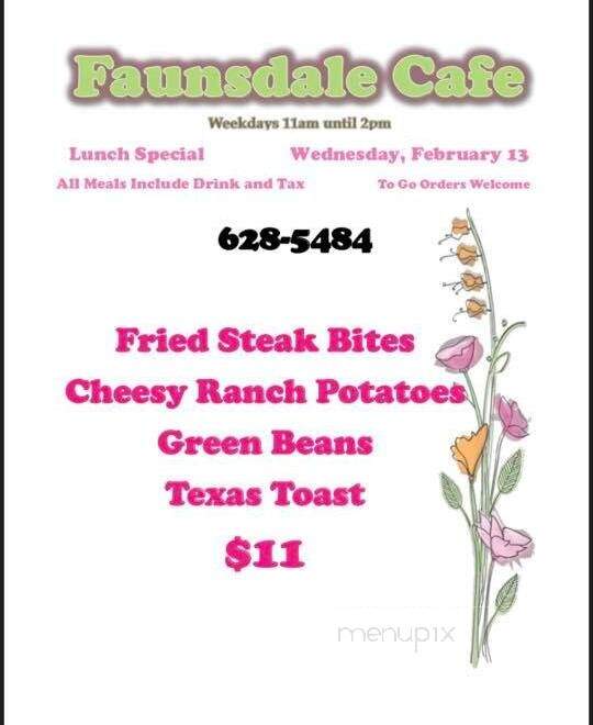 Faunsdale Cafe - Faunsdale, AL