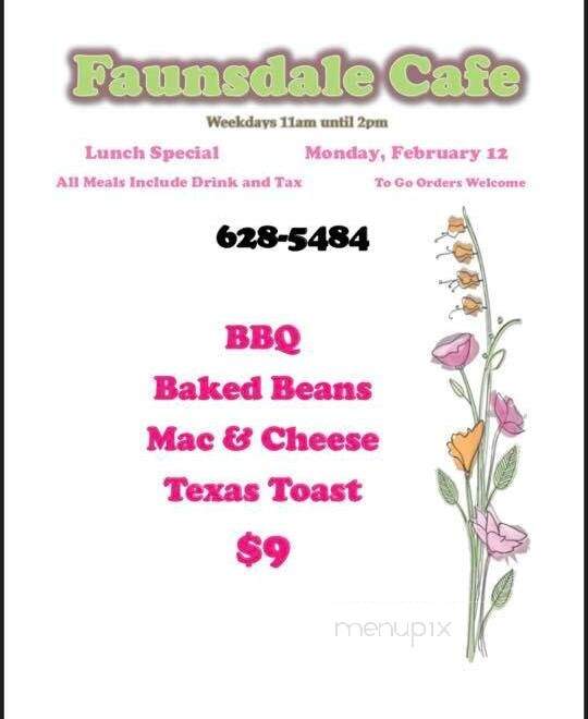 Faunsdale Cafe - Faunsdale, AL