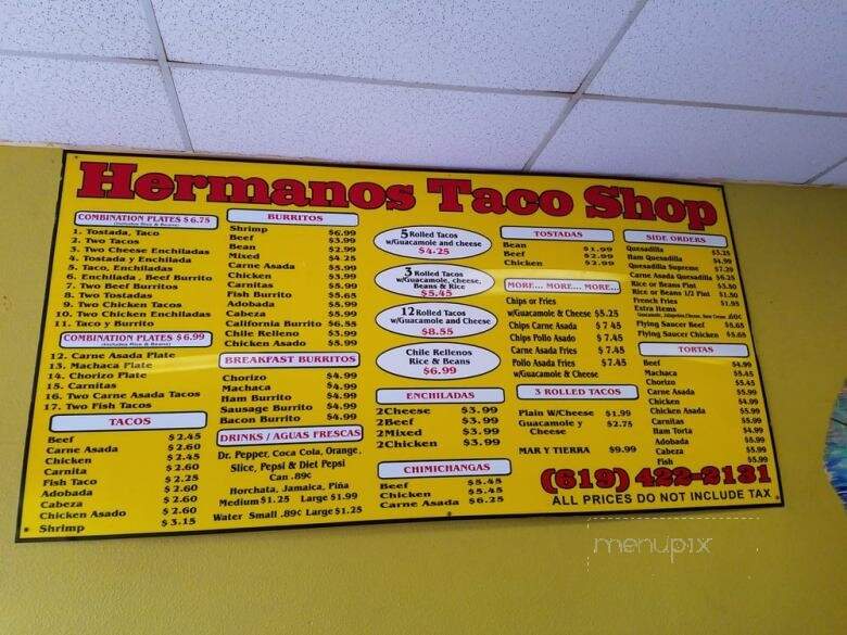 Hermanos Taco Shop - Chula Vista, CA