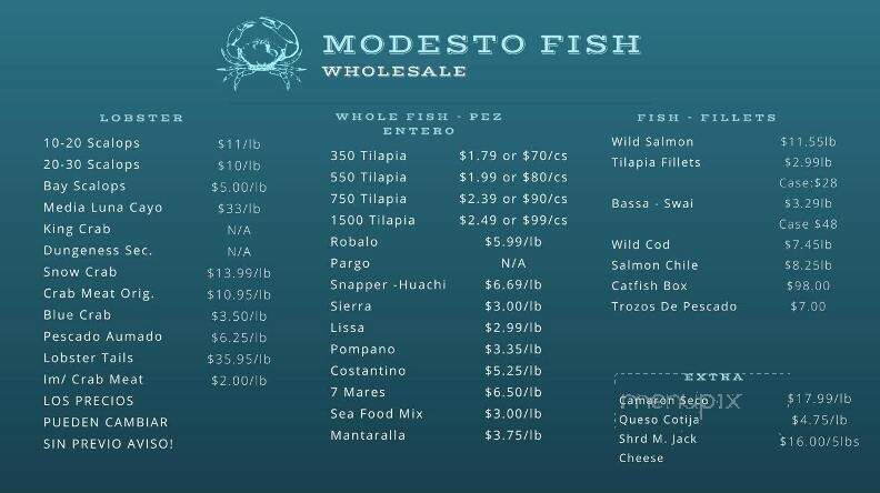 Modesto Fish - Denair, CA