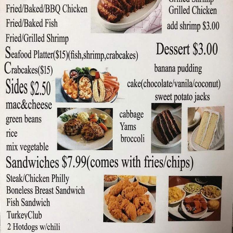 Truth Soulfood Restaurant and Lounge - Norfolk, VA menu_pic