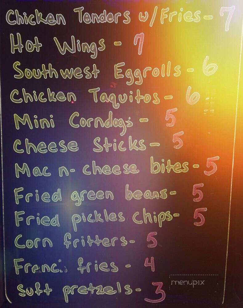 Shooter's Sports Bar - Hermitage, TN menu_pic