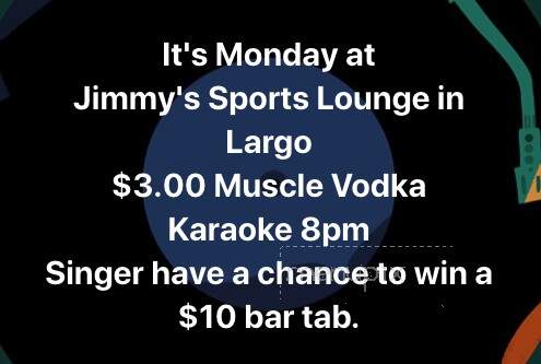 Jimmy's Sports Lounge - Largo, FL menu_pic
