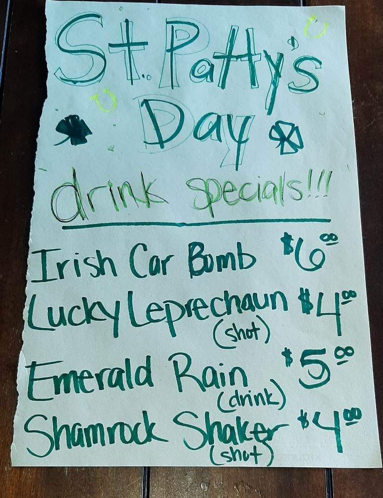 Office Bar - Moore, MT menu_pic