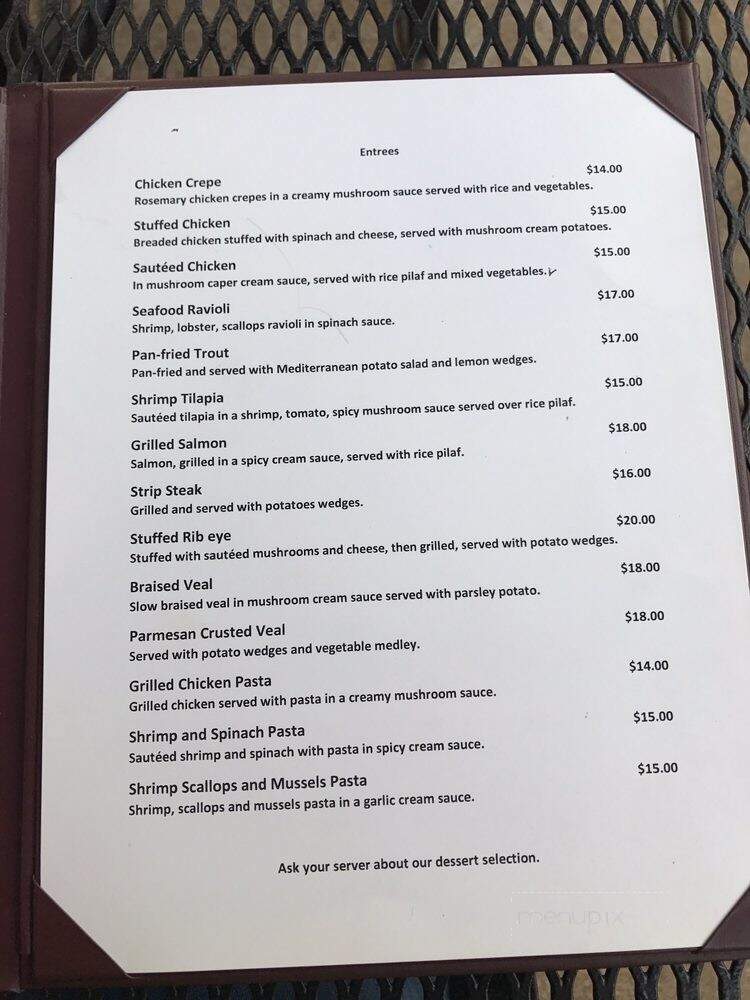 Taft Street Restaurant & Bar - Saint Louis, MO menu_pic