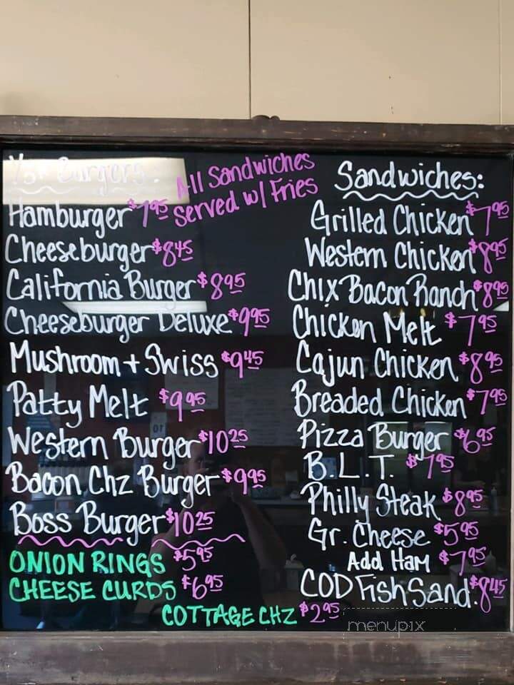 AJ's Northside Cafe - Baldwin, WI menu_pic