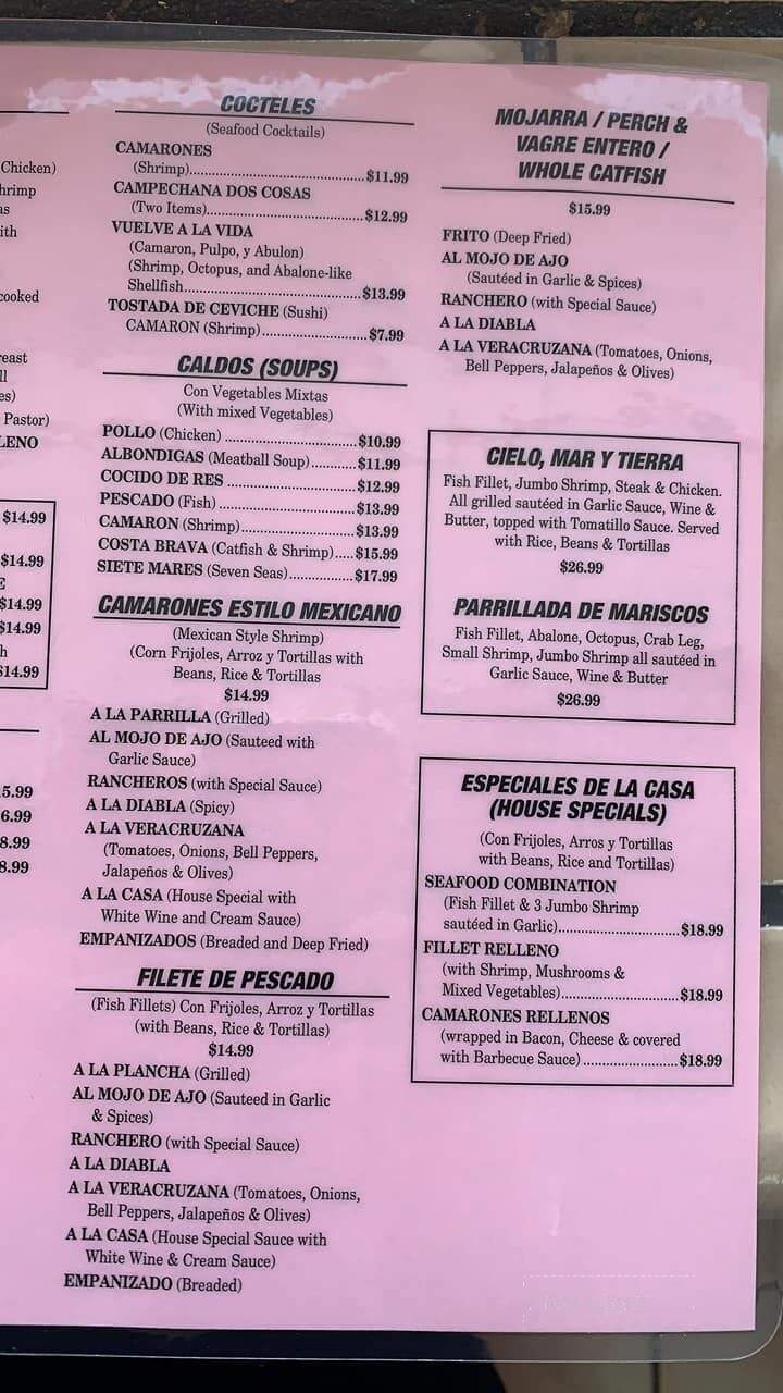 Taqueria Anna Maria's - Farmersville, CA menu_pic
